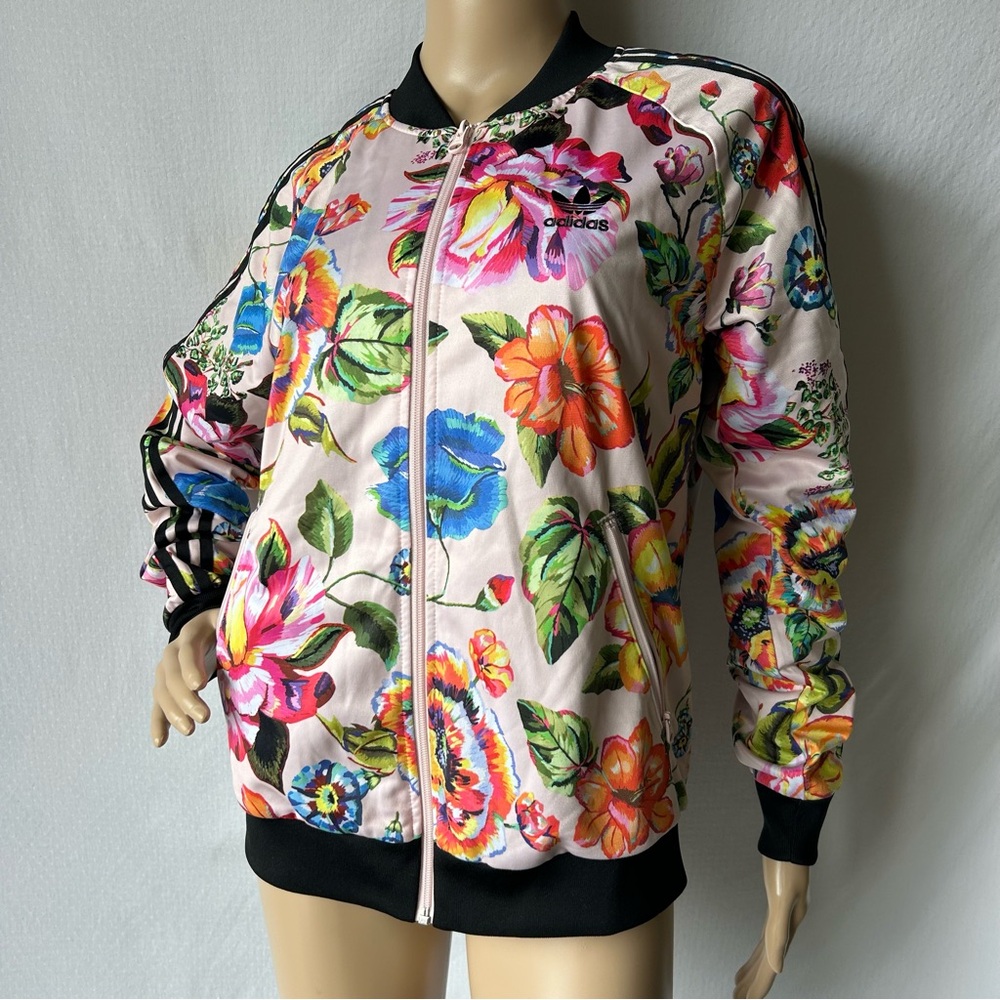 Adidas RARE Vibrant Floral Bomber